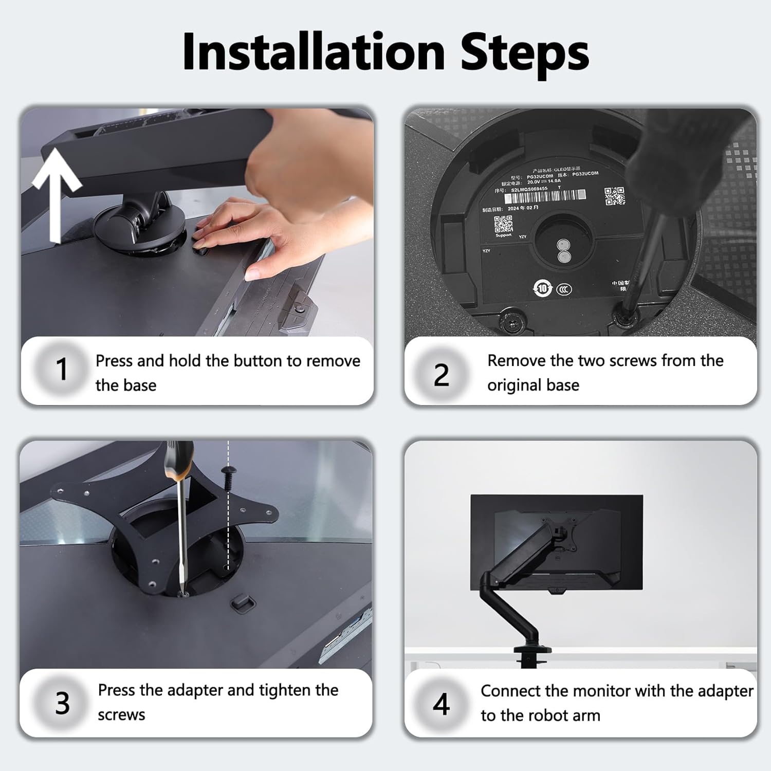 PG32UCDM VESA Mount Adapter Co - Rtx 3090 24Gb Gddr6X review and price